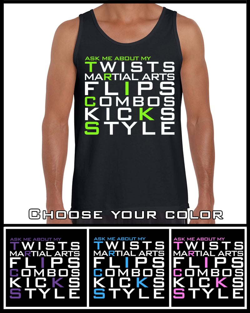 Image of Ask Me About My Tricks Tanktop
