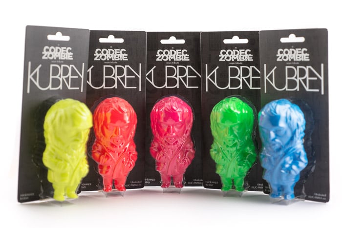 Image of "KUBREY, a resin tribute" FLUO CYAN ver.