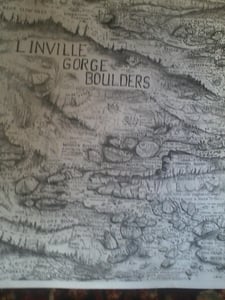 Image of OG Linville Gorge Bouldering Map 