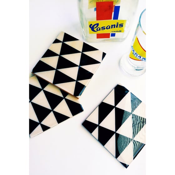Image of Triangles Coasters