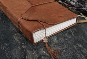 Image of Muir - a pragmatic leatherbound journal in burnt sienna