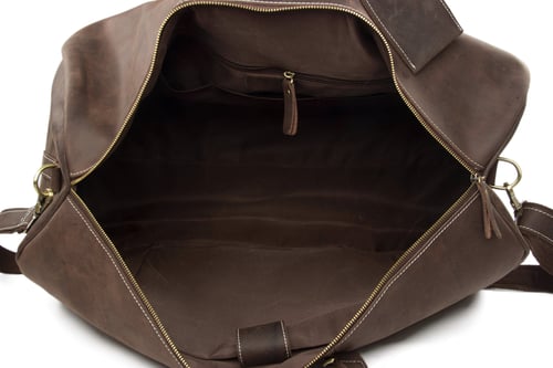 Handmade Extra Large Vintage Full Grain Leather Travel Bag, Duffle Bag ...