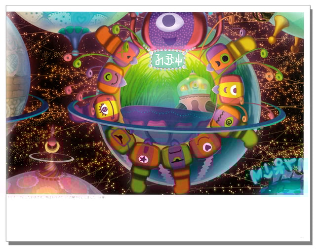 The Art of "Welcome to the SPACE SHOW" books 1 + 2