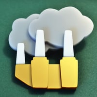 Image 2 of Battersea Power Station Brooch