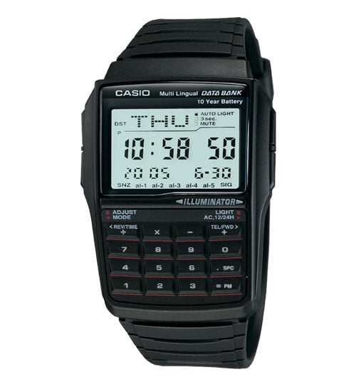 Image of Casio Digital Calculator Watch with Databank