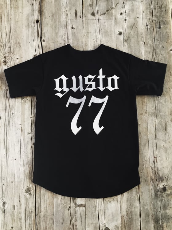 Image of Gusto 77 Thick Knit Baseball Jersey