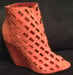 Image of Coral studded wedge Shoe