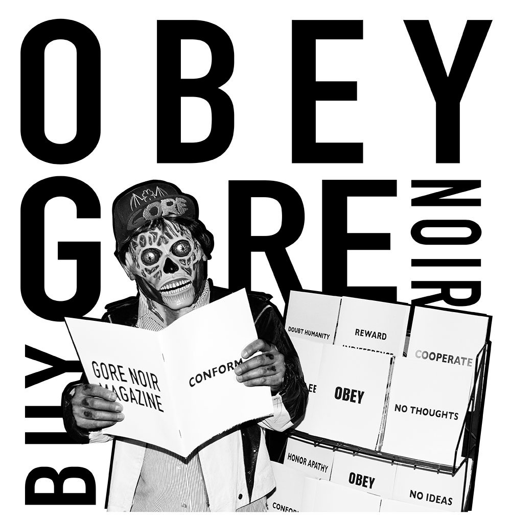 Image of Gore Noir Magazine Issue #13 THEY LIVE tribute!