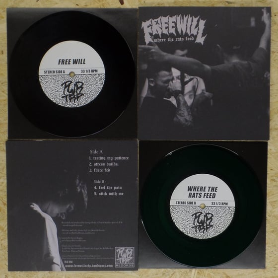Image of Where The Rats Feed 7" record