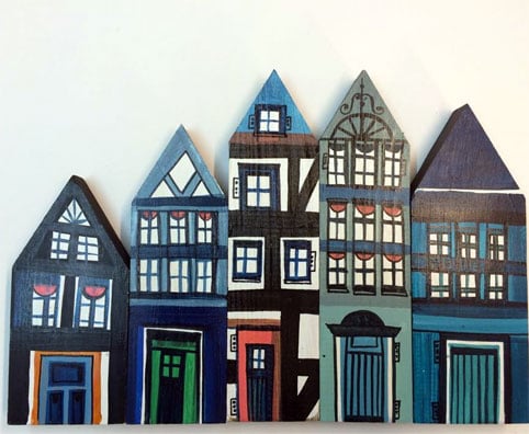 Image of HOUSES, dunkel
