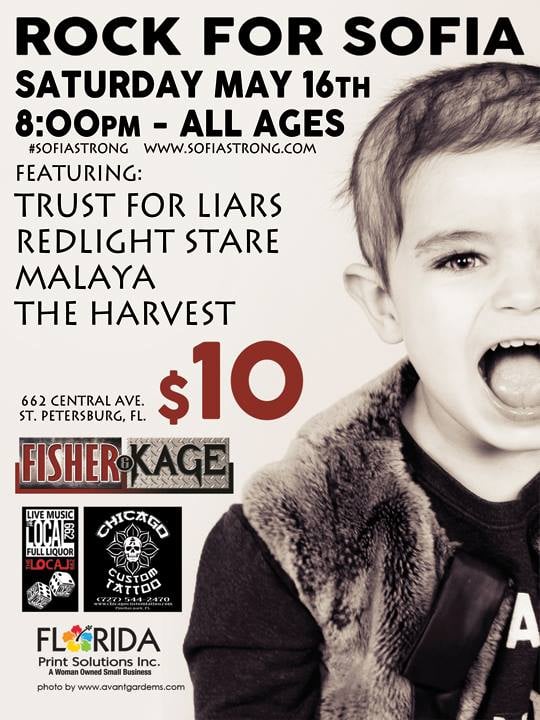 Image of Rock for Sofia - May 16 - Local 662 - FREE SHIPPING!