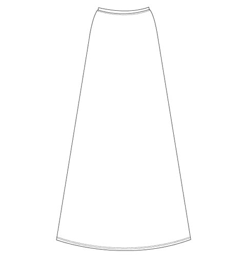 Velvet A-line Skirt (140) Image 5
