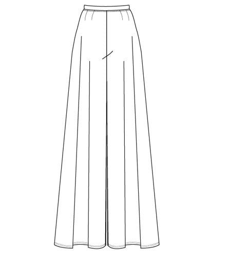 Jersey Palazzo Pant (107) Image 5