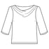 Jersey Cowl Top (109) Image 5