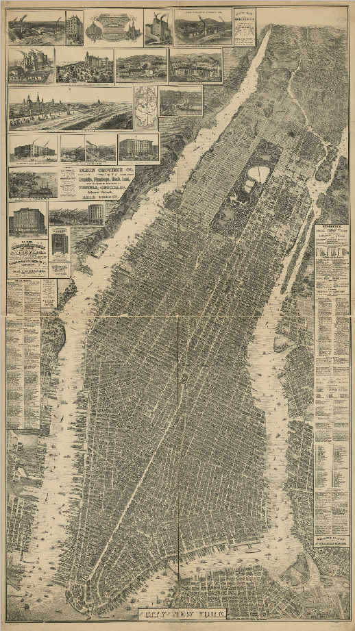 Image of Taylor Map of New York
