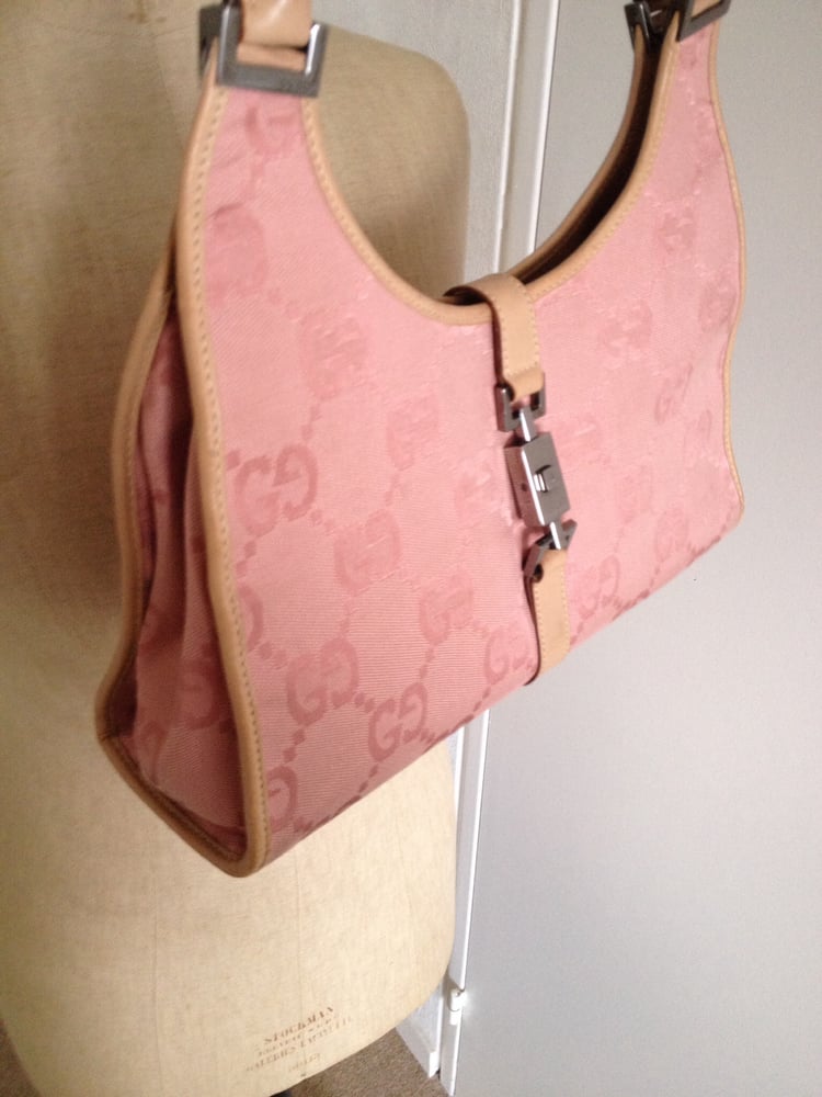 Image of Sac GUCCI toile et cuir