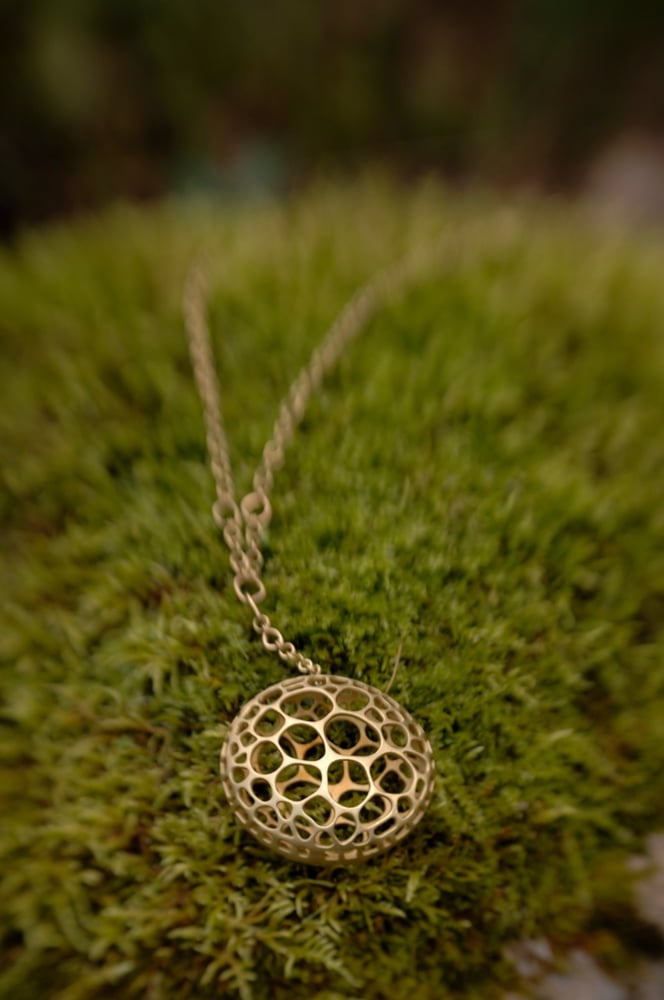 Image of Cell form necklace