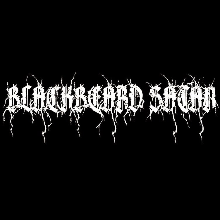 Image of Blackbeard Satan black metal patch