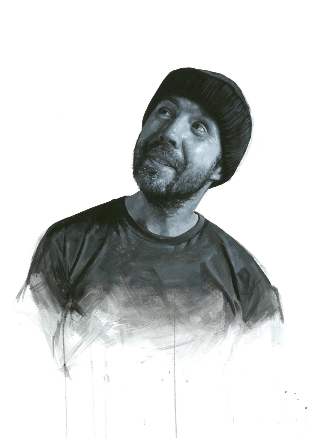 Paddy Considine as Randle McMurphy from One Flew Over The Cuckoo's Nest // Limited Edition print