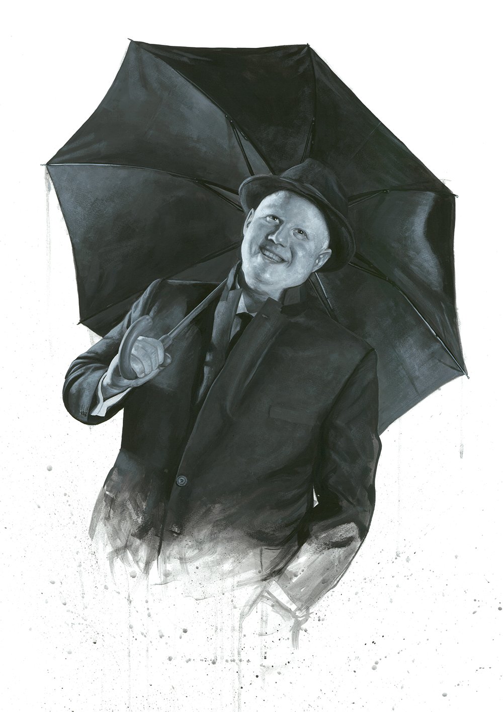 Matt Lucas as Don Lockwood from Singin' In The Rain // Limited Edition print