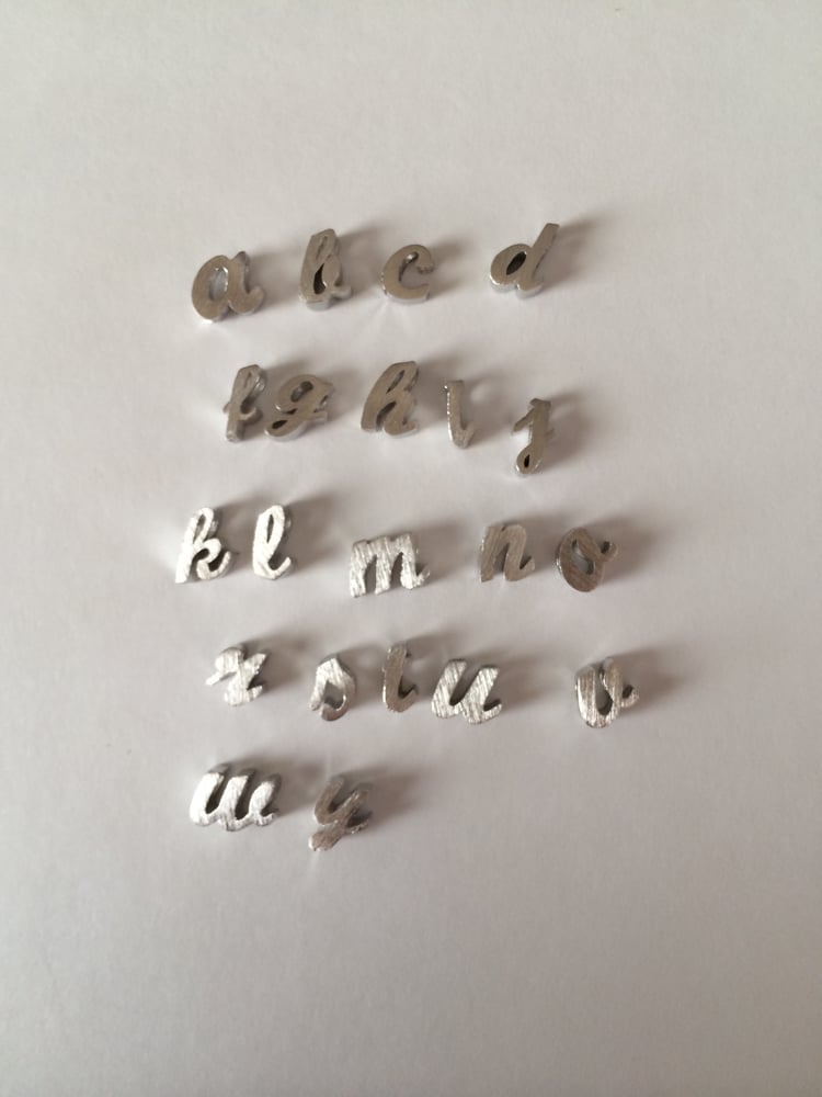 Image of Cursive Build Your own Necklace