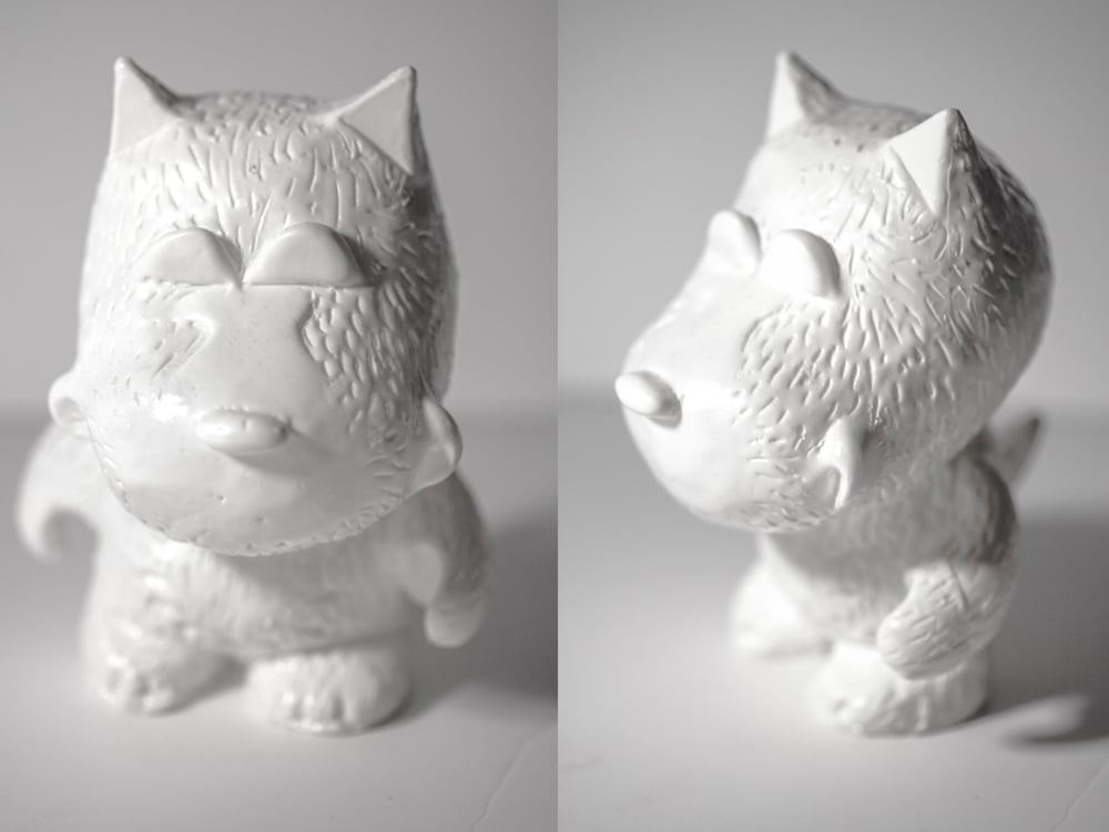 Image of Hand Rotary Cast "Dog" Figure