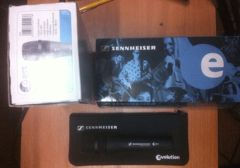 Image of Sennheiser e855 / Dynamic Supercardioid Professional Microphone with Pouch