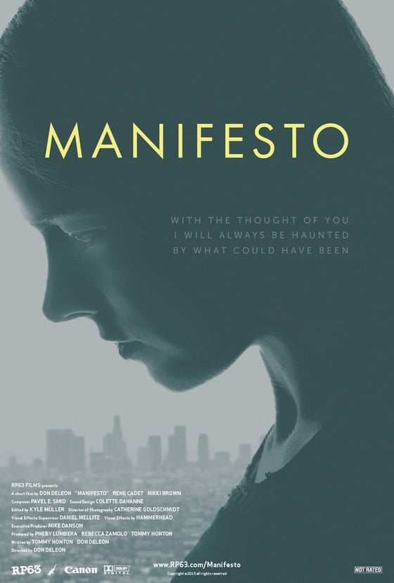 Image of Manifesto Chloe Character Poster