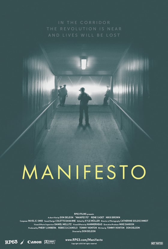 Image of Manifesto David Character Poster