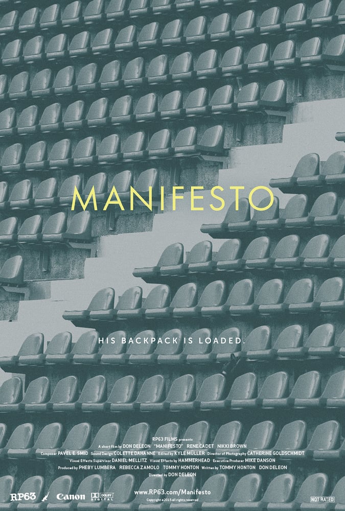 Image of Manifesto Teaser Poster