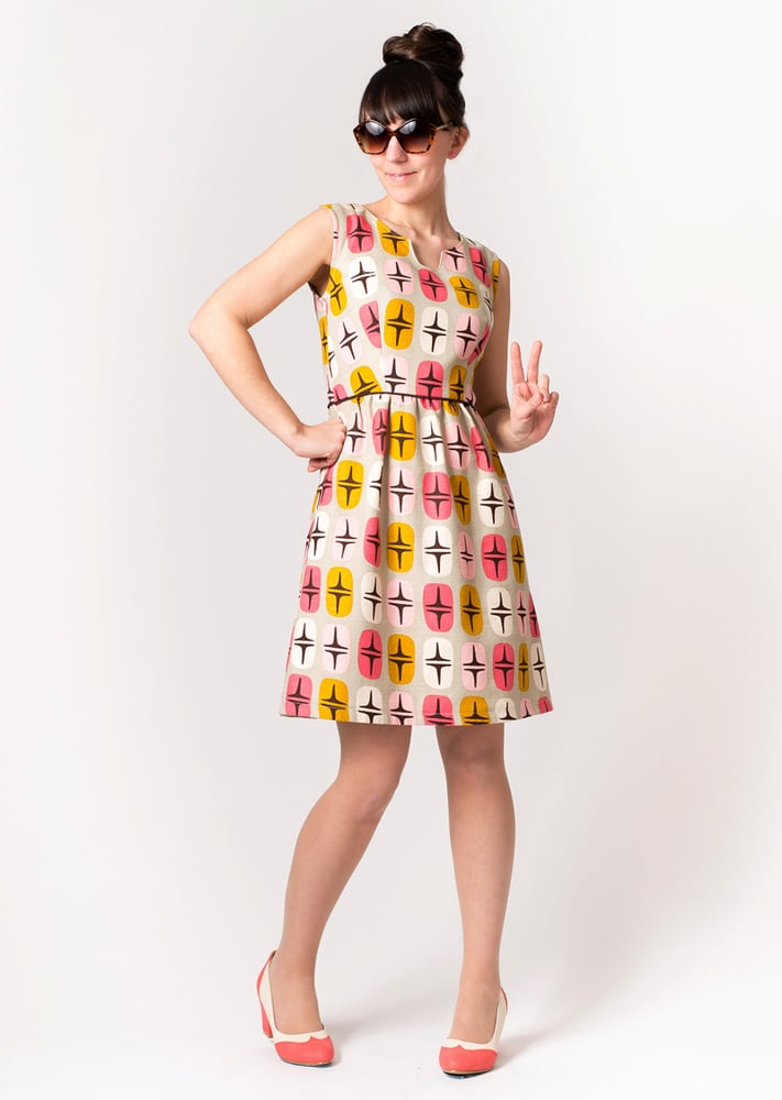 Image of ROXY DRESS: Atomic Print