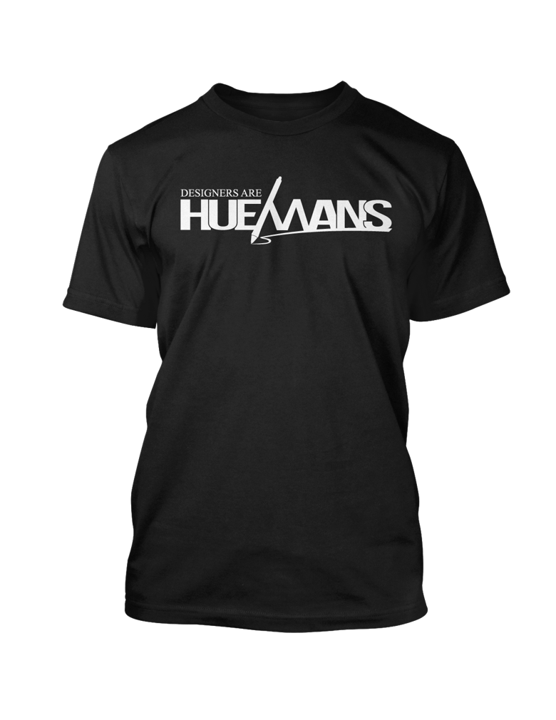 Image of Designers Are HUEmans T-Shirt | Black