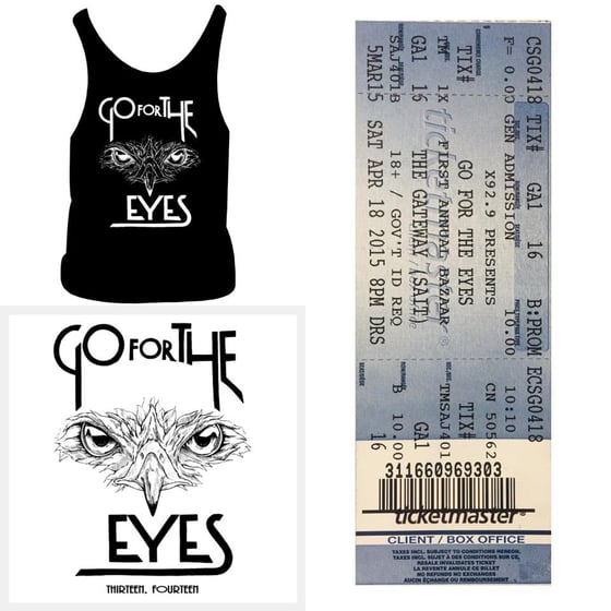 Image of GFTE, Package #3 (Shirt OR Tank, Ticket and Vinyl)