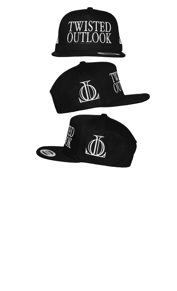 Image of TWISTED OULOOK BLACK SNAP BACK