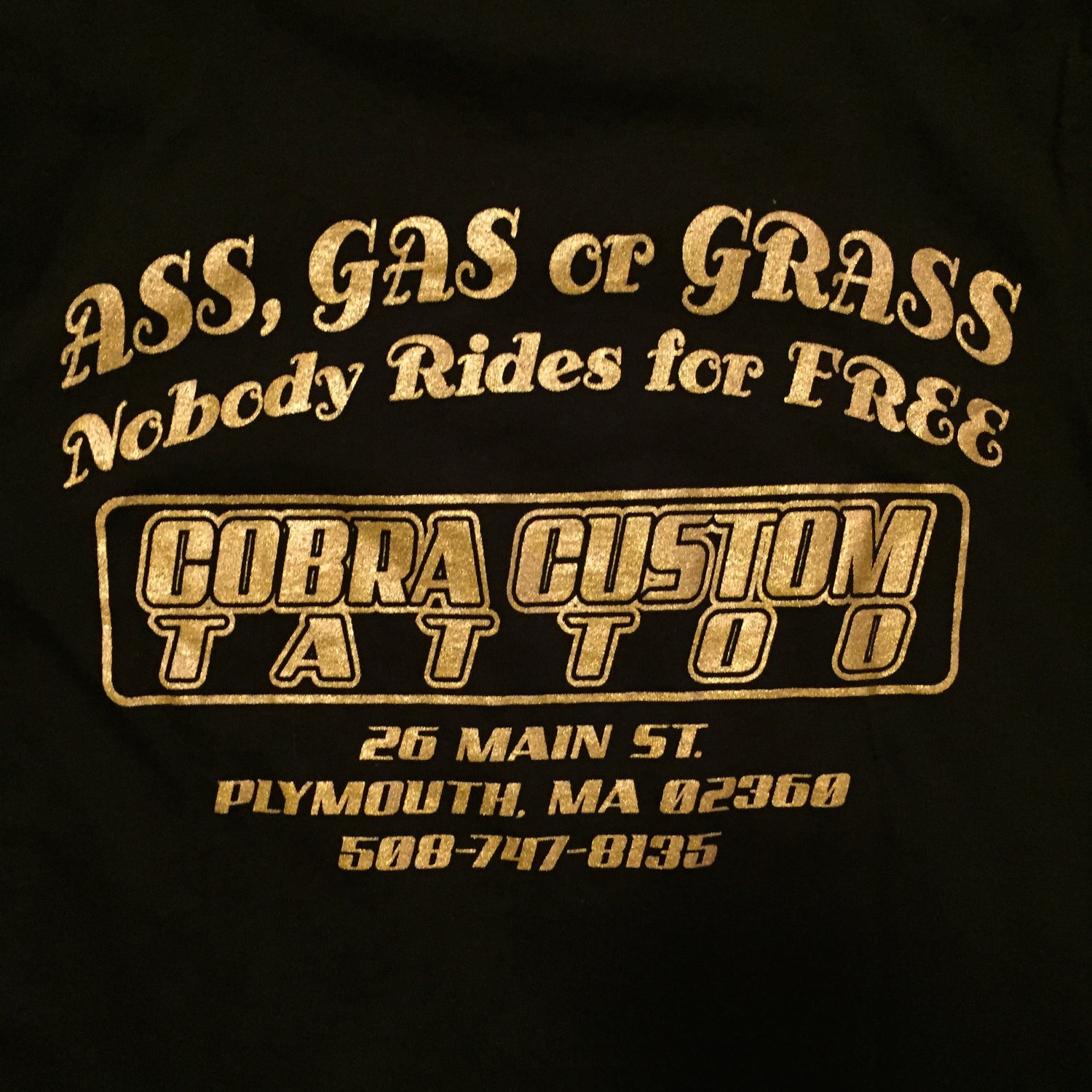 Image of Ass, Gas, Or Grass T-shirt