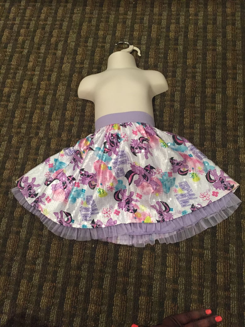 Image of My Little Pony Multi color skirt size 7/8