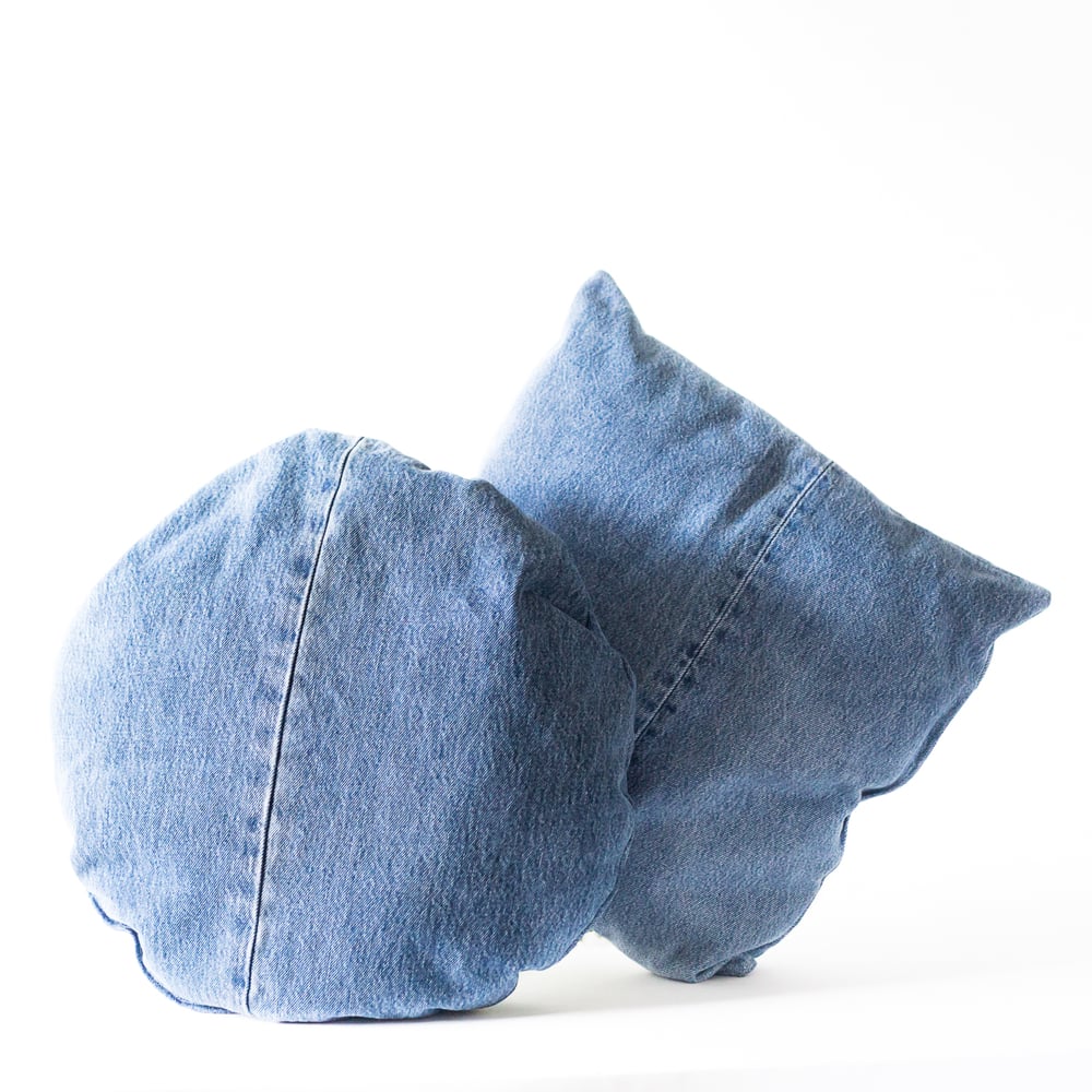 Image of Dottie Denim Pillows