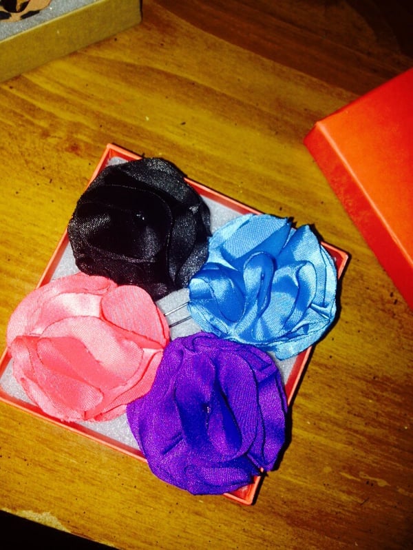 Image of Satin Men Lapel Pins