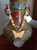 Image of Antique Peruvian pendant and bone set