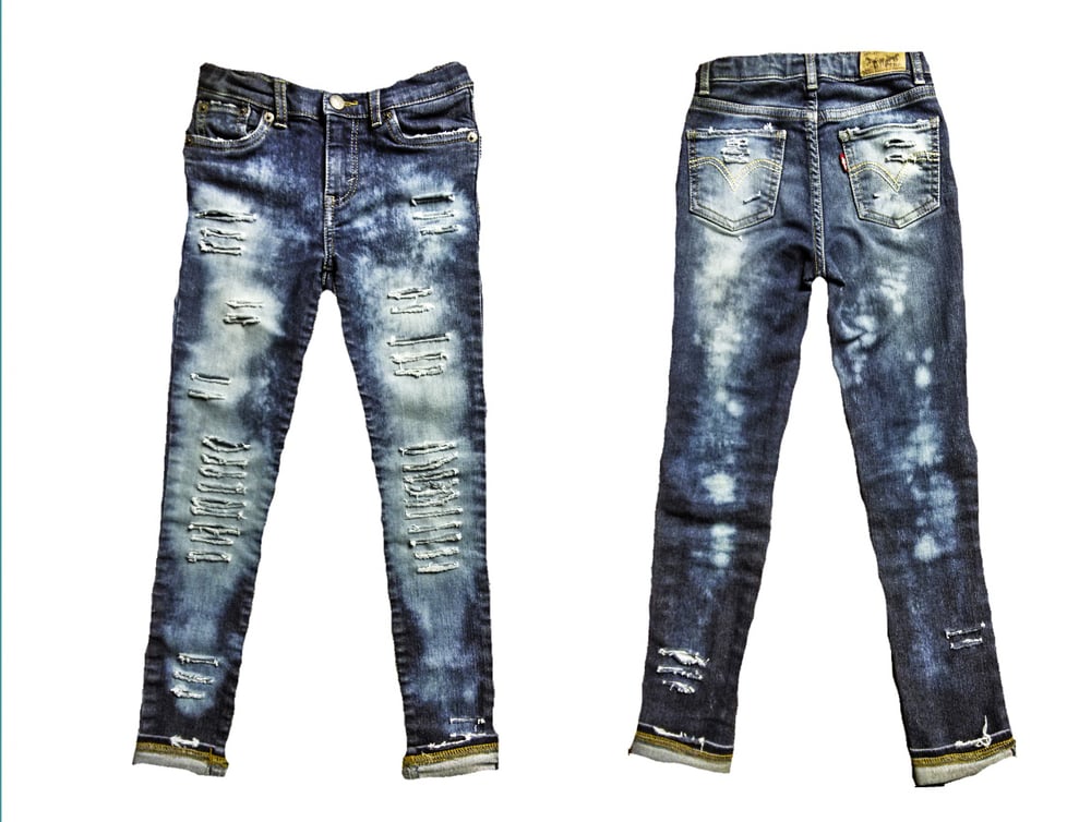 Image of Nebula- Acid Wash Skinnies