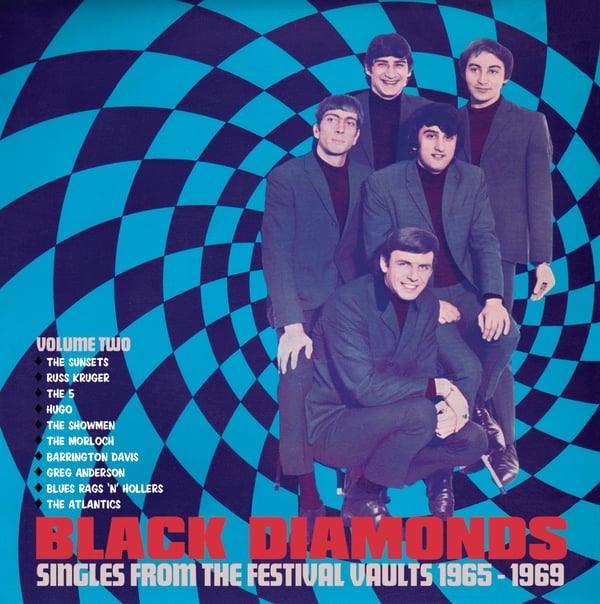 Image of Black Diamonds : Singles From The Festival Vault 1965 - 1969 Volume Two (10 x 45 BOX SET)