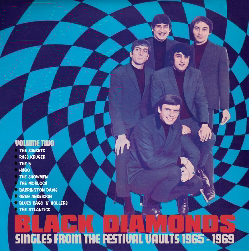 Image of Black Diamonds : Singles From The Festival Vault 1965 - 1969 Volume Two (10 x 45 BOX SET)