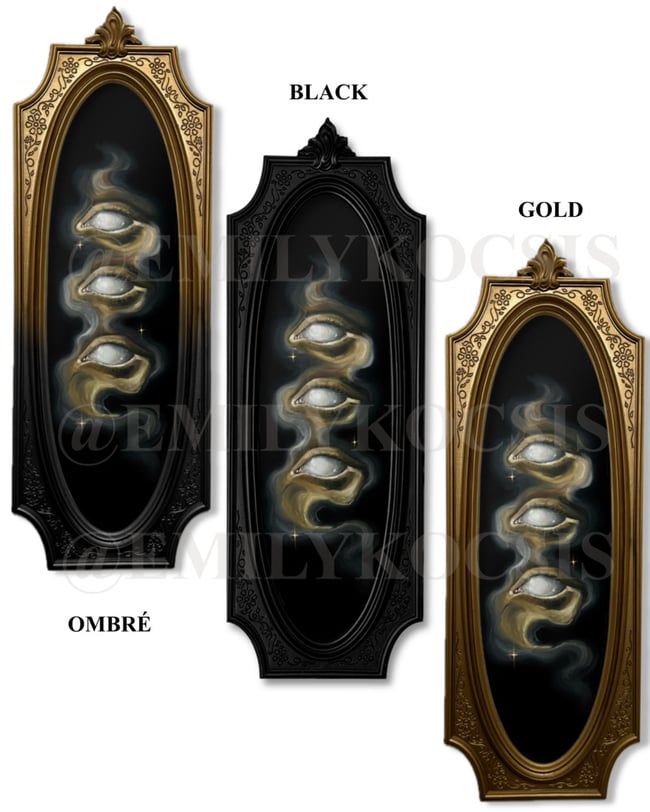 22” Framed Exposed Canvas Print 