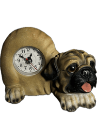 Image 1 of Antique Pug Clock