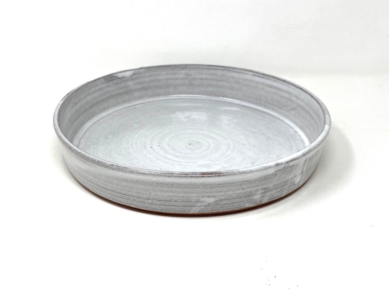 Image of Glazed flan dish