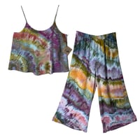 Image 1 of M Woven Summer Set in Garden Agate Ice Dye