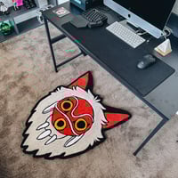 Image 4 of Princess Wolf Mask Rug