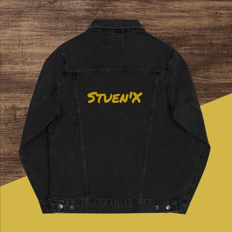 The Stuen'X Unisex Denim Jacket Image 3