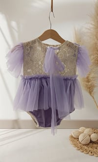 Image 3 of Photo prop | Sitter body-dress for photoshoot | Annmarie | size 9-12 months | lilac
