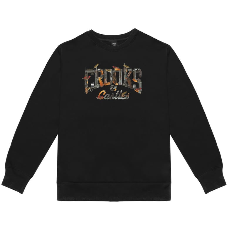 Image of Firearm Core Logo - Men's Knit Sweatshirt